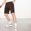 Superdry Code Tech Shorts In Brown For Men Dark Oak Brown -Mens Out Fit Deals 204921536 1 darkoakbrown