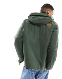 Superdry Hooded Yachter Windbreaker Jacket In Dark Moss Green For Men 8 Superdry Hooded Yachter Windbreaker Jacket In Dark Moss Green For Men -Mens Out Fit Deals 205479678 2