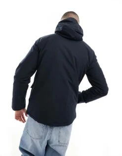 Superdry Hooded Ultimate Windbreaker Jacket In Eclipse Navy For Men -Mens Out Fit Deals 205480406 4