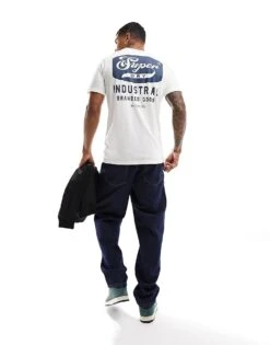 Superdry Workwear Scripted Graphic T-shirt In New Chalk White Slub For Men 11 Superdry Workwear Scripted Graphic T-shirt In New Chalk White Slub For Men -Mens Out Fit Deals 205585710 1 newchalkwhiteslub 1