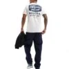 Superdry Workwear Scripted Graphic T-shirt In New Chalk White Slub For Men -Mens Out Fit Deals 205585710 1 newchalkwhiteslub