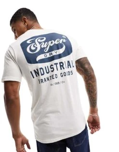 Superdry Workwear Scripted Graphic T-shirt In New Chalk White Slub For Men 10 Superdry Workwear Scripted Graphic T-shirt In New Chalk White Slub For Men -Mens Out Fit Deals 205585710 4