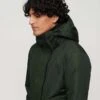 Superdry Hooded Yachter Windbreaker Jacket In Academy Dark Green For Men -Mens Out Fit Deals 206293031 1 academydarkgreen