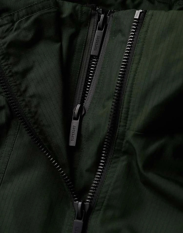 Superdry Hooded Yachter Windbreaker Jacket In Academy Dark Green For Men 6 Superdry Hooded Yachter Windbreaker Jacket In Academy Dark Green For Men - Image 4