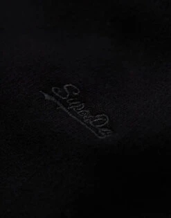 Superdry Essential Logo Crew Sweatshirt In Black For Men -Mens Out Fit Deals 206304589 4