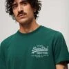 Superdry Vintage Logo Heritage Chest T-shirt In Bengreen Marl For Men 1 Superdry Vintage Logo Heritage Chest T-shirt In Bengreen Marl For Men -Mens Out Fit Deals 206304935 1 bengreenmarl