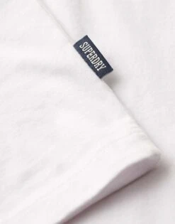 Superdry Cotton Essential Logo Baseball T-shirt In Optic/black For Men -Mens Out Fit Deals 206304956 4