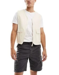 Superdry Heavy Cargo Shorts In Washed Grey For Men -Mens Out Fit Deals 206587543 1 washedgrey 1