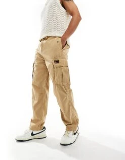 Superdry Baggy Parachute Pants In Dress Beige For Men -Mens Out Fit Deals 206824020 4