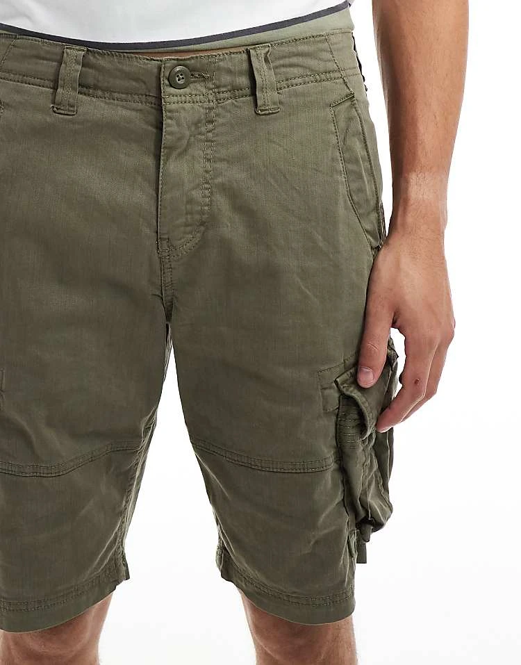 Superdry Core Cargo Short In Chive Green For Men 6 Superdry Core Cargo Short In Chive Green For Men - Image 4
