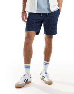 Superdry Indigo Bermuda Shorts In Indigo Dobbie For Men 13 Superdry Indigo Bermuda Shorts In Indigo Dobbie For Men -Mens Out Fit Deals 206875028 1 indigodobbie 1