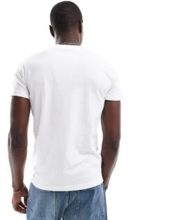 Superdry Cotton Essential Logo T-shirt In Optic/optic For Men -Mens Out Fit Deals 207127028 4