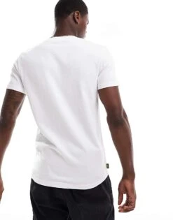 Superdry Essential Embroidered T-shirt In Optic For Men -Mens Out Fit Deals 207151867 4