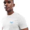Superdry Cotton Essential Logo T-shirt In Lighting Gry Grndle/fluro Blue For Men -Mens Out Fit Deals 207206105 1 lightinggrygrndlefluroblue