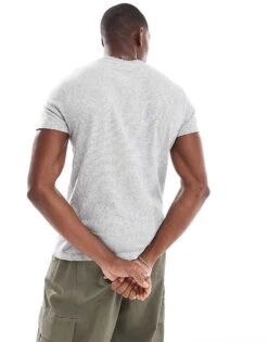 Superdry Cotton Essential Logo T-shirt In Light Grey Grindle Feeder For Men 9 Superdry Cotton Essential Logo T-shirt In Light Grey Grindle Feeder For Men -Mens Out Fit Deals 207272131 3