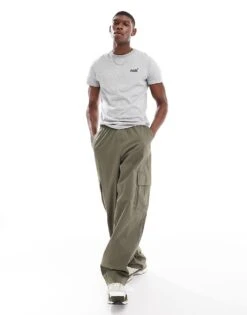 Superdry Cotton Essential Logo T-shirt In Light Grey Grindle Feeder For Men 10 Superdry Cotton Essential Logo T-shirt In Light Grey Grindle Feeder For Men -Mens Out Fit Deals 207272131 4