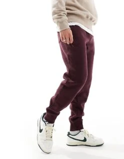 Superdry Essential Logo Joggers In Red Marl For Men Tawny Port Red Marl 10 Superdry Essential Logo Joggers In Red Marl For Men Tawny Port Red Marl -Mens Out Fit Deals 207307095 4
