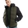 Superdry Hood Colour Block Sport Puffer In Black For Men Black Colourblock -Mens Out Fit Deals 207403558 1 blackcolourblock