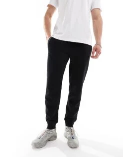 Superdry Essential Logo Joggers In Black For Men 13 Superdry Essential Logo Joggers In Black For Men -Mens Out Fit Deals 207403830 1 black 1