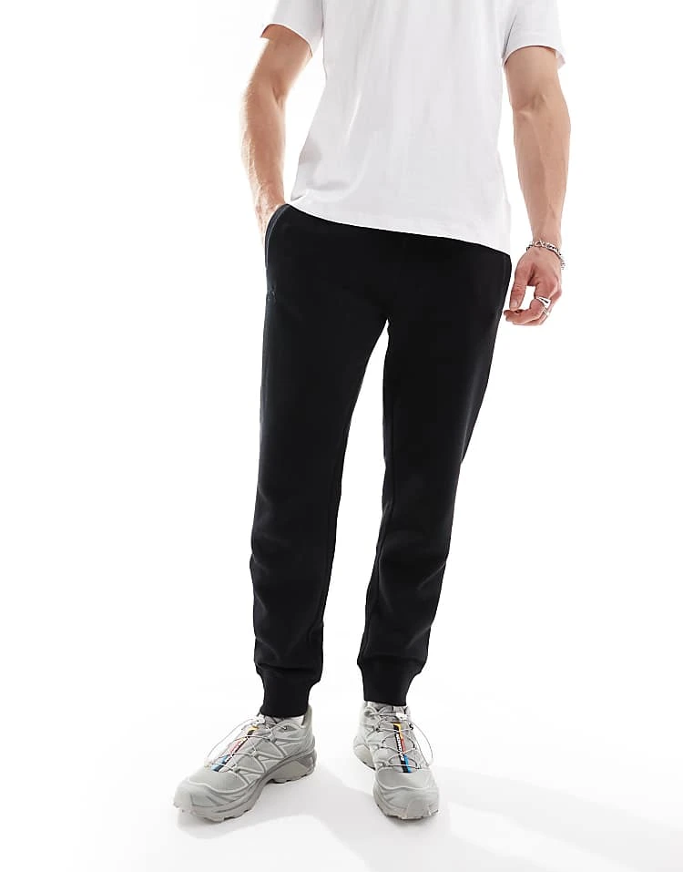 Superdry Essential Logo Joggers In Black For Men 8 Superdry Essential Logo Joggers In Black For Men - Image 6