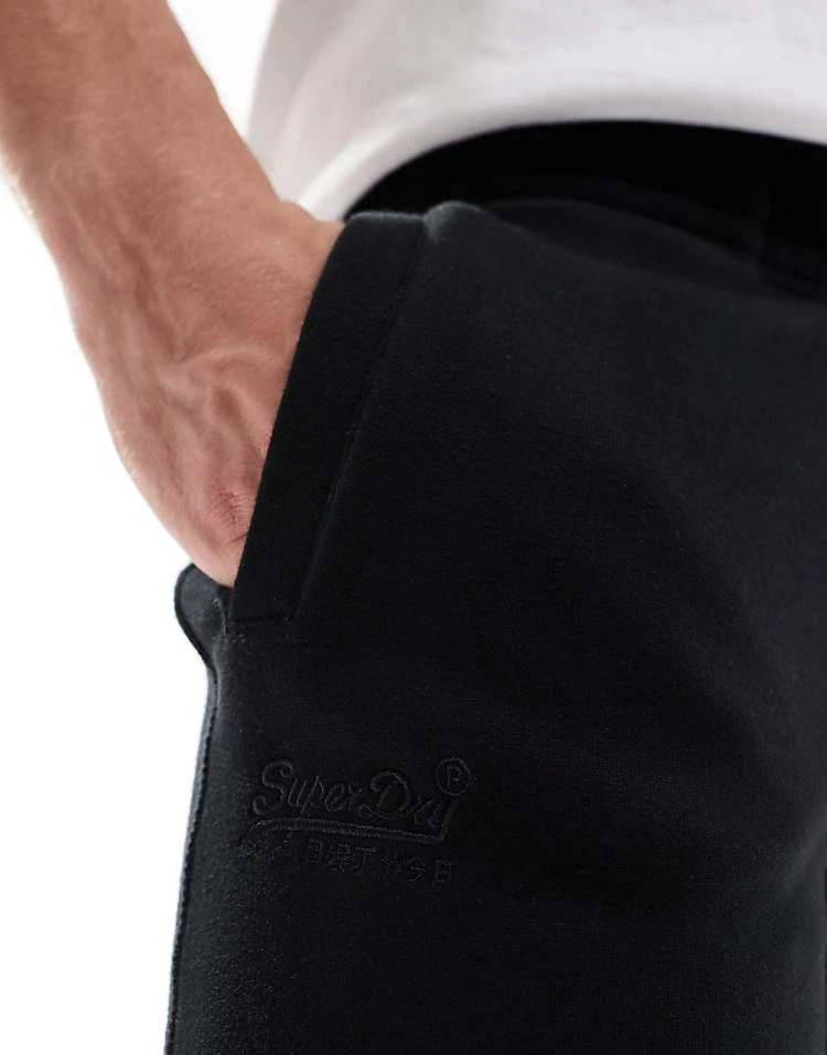 Superdry Essential Logo Joggers In Black For Men 5 Superdry Essential Logo Joggers In Black For Men - Image 3