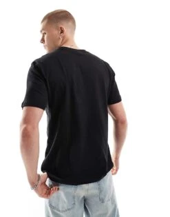 Superdry Micro Logo Graphic Loose T-shirt In Black For Men -Mens Out Fit Deals 207404530 4