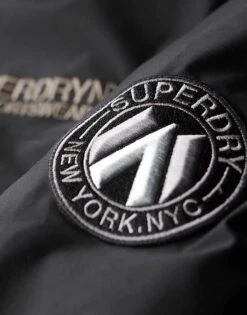 Superdry City Padded Bomber Jacket In Black For Men -Mens Out Fit Deals 207415938 2