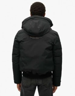 Superdry City Padded Bomber Jacket In Black For Men -Mens Out Fit Deals 207415938 4