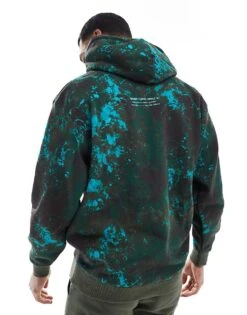 Superdry Utility Camo Logo Loose Hoodie In Bali Marble For Men 9 Superdry Utility Camo Logo Loose Hoodie In Bali Marble For Men -Mens Out Fit Deals 207456145 3