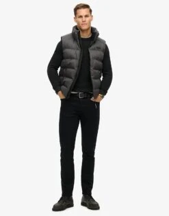 Superdry Sports Puffer Tweed Gilet In Grey Marl For Men 10 Superdry Sports Puffer Tweed Gilet In Grey Marl For Men -Mens Out Fit Deals 207456263 4