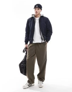 Superdry Military Hooded Ma1 Jacket In Eclipse Navy For Men 9 Superdry Military Hooded Ma1 Jacket In Eclipse Navy For Men -Mens Out Fit Deals 207456356 3