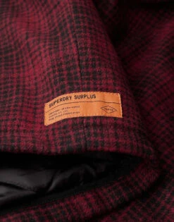 Superdry Surplus Wool Check Zip Through Overshirt In Haze Scarlett Ombre For Men 10 Superdry Surplus Wool Check Zip Through Overshirt In Haze Scarlett Ombre For Men -Mens Out Fit Deals 207649967 4