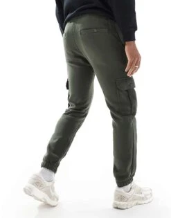 Superdry Utility Sport Jogger In Army Khaki For Men -Mens Out Fit Deals 207650250 3
