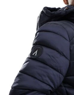 Superdry Hooded Fuji Sport Padded Jacket In Eclipse Navy For Men -Mens Out Fit Deals 207650291 3