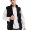 Superdry Active Fleece Gilet In Black For Men 2 Superdry Active Fleece Gilet In Black For Men -Mens Out Fit Deals 207702682 1 black