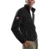 Superdry Active Full Zip Fleece In Black For Men -Mens Out Fit Deals 207733926 1 black