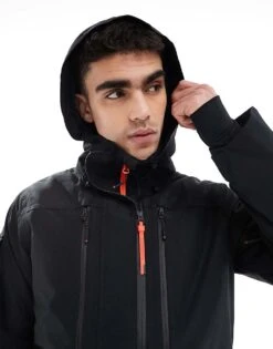 Superdry Ski Ultimate Rescue Jacket In Black For Men -Mens Out Fit Deals 207733934 2