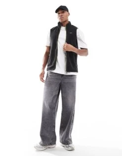 Superdry Estate Fleece Gilet In Black For Men -Mens Out Fit Deals 207734015 2