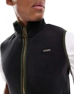 Superdry Estate Fleece Gilet In Black For Men -Mens Out Fit Deals 207734015 3