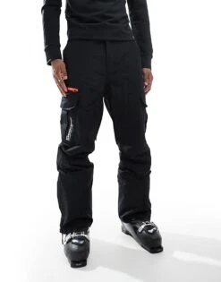 Superdry Ski Ultimate Rescue Trousers In Black For Men -Mens Out Fit Deals 207778656 3