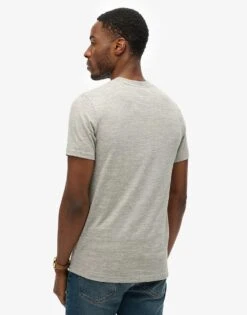 Superdry Vintage Logo T-shirt In Athletic Grey Marl For Men -Mens Out Fit Deals 208279320 4