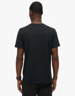 Superdry Vintage Logo Heritage Chest T-shirt In Nero Black Marl For Men -Mens Out Fit Deals 208279513 3