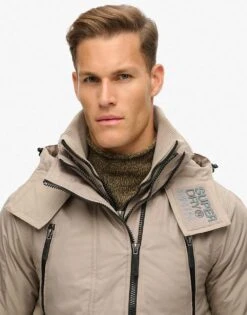 Superdry Hooded Mountain Sd Windbreaker Jacket In Deep Beige Slub For Men 9 Superdry Hooded Mountain Sd Windbreaker Jacket In Deep Beige Slub For Men -Mens Out Fit Deals 208279614 3