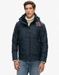 Superdry Hooded Mountain Sd Windbreaker Jacket In Eclipse Navy For Men -Mens Out Fit Deals 208279761 1 eclipsenavy 1