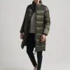 Superdry Longline Down Puffer Coat In Dark Moss For Men 1 Superdry Longline Down Puffer Coat In Dark Moss For Men -Mens Out Fit Deals 208279779 1 darkmoss