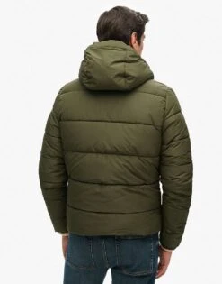 Superdry Sports Puffer Hooded Jacket In Dark Moss For Men 9 Superdry Sports Puffer Hooded Jacket In Dark Moss For Men -Mens Out Fit Deals 208279787 3