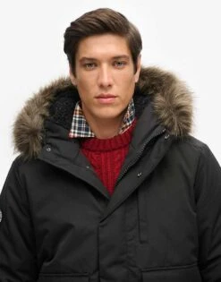 Superdry Everest Bomber Jacket In Black For Men 9 Superdry Everest Bomber Jacket In Black For Men -Mens Out Fit Deals 208279813 3