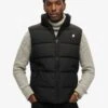 Superdry Sports Puffer Gilet In Black For Men -Mens Out Fit Deals 208279891 1 black