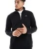 Superdry Polar Fleece Half Zip In Black For Men 2 Superdry Polar Fleece Half Zip In Black For Men -Mens Out Fit Deals 208280005 1 black