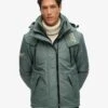 Superdry Hooded Mountain Sd Windbreaker Jacket In Laurel Khaki For Men -Mens Out Fit Deals 208280298 1 laurelkhaki